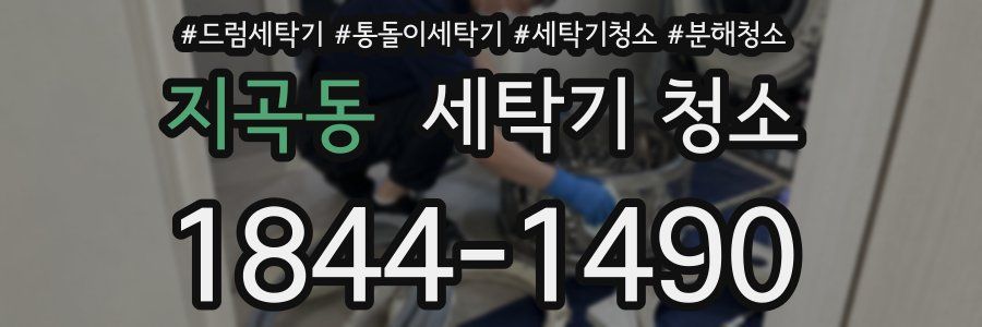지곡동 세탁기 청소