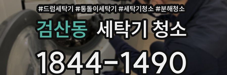 검산동 세탁기 청소