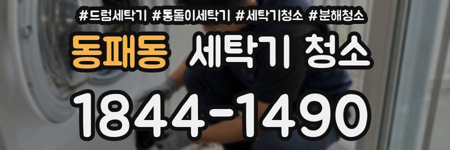 동패동 세탁기 청소