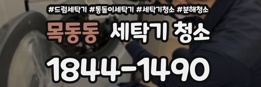 목동동 세탁기 청소