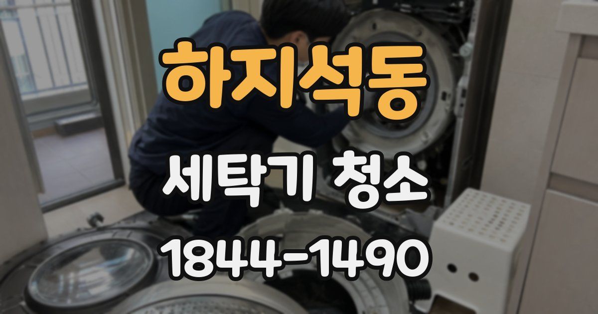 하지석동 세탁기 청소