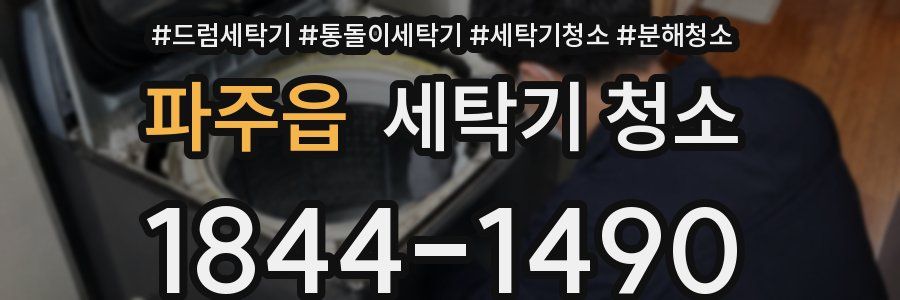 파주읍 세탁기 청소