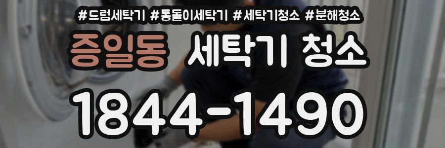 증일동 세탁기 청소