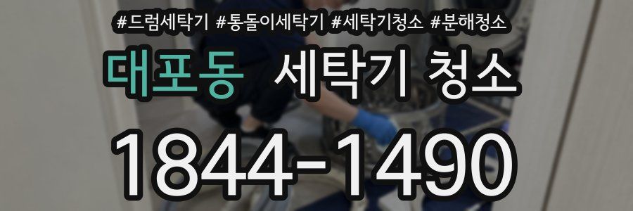 대포동 세탁기 청소