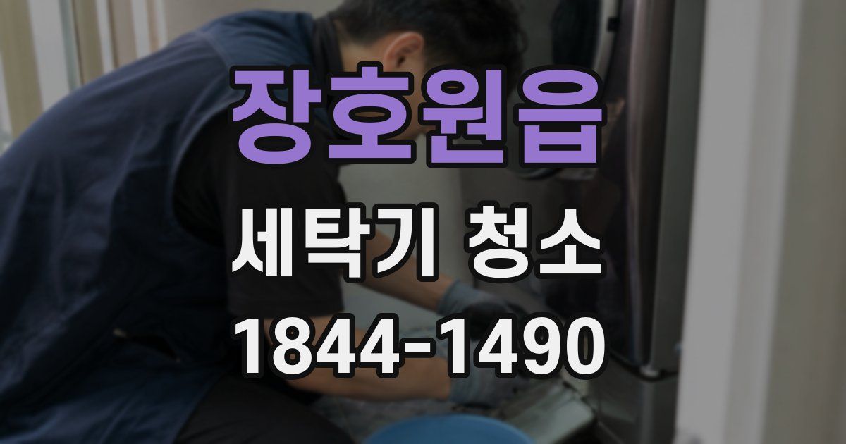 장호원읍 세탁기 청소