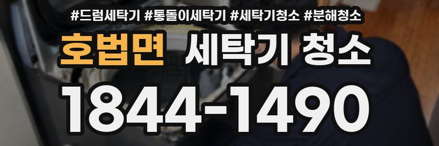 호법면 세탁기 청소