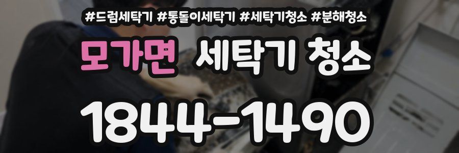모가면 세탁기 청소