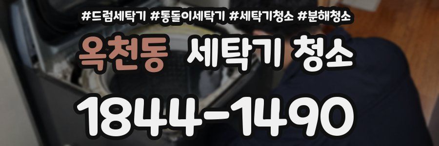 옥천동 세탁기 청소