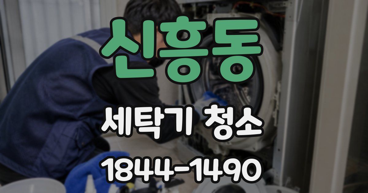 신흥동 세탁기 청소