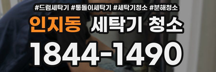 인지동 세탁기 청소