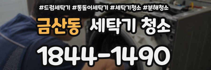 금산동 세탁기 청소