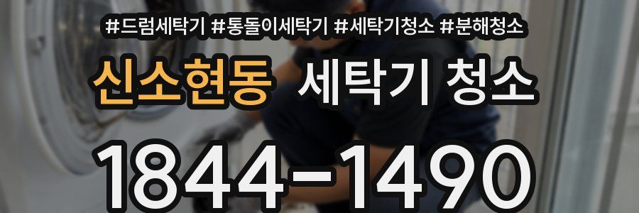 신소현동 세탁기 청소