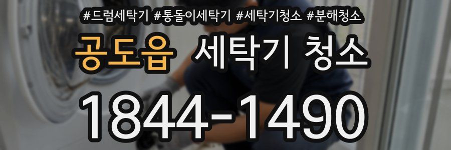 공도읍 세탁기 청소