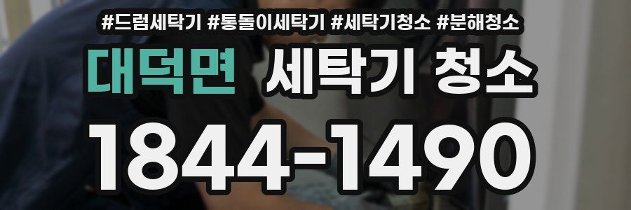 대덕면 세탁기 청소
