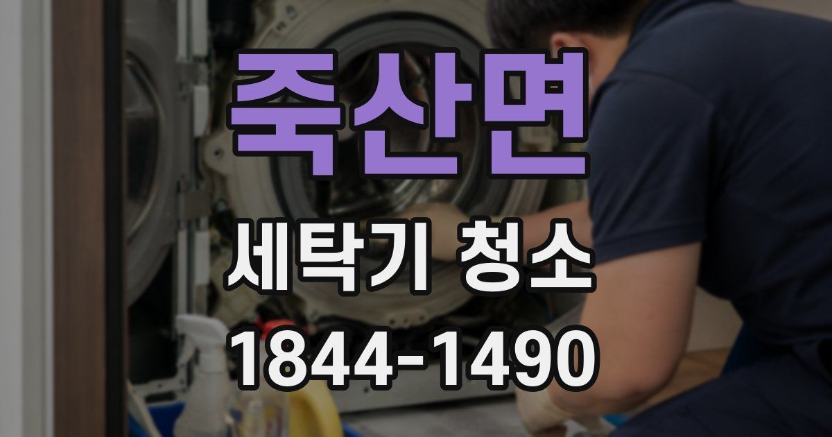 죽산면 세탁기 청소