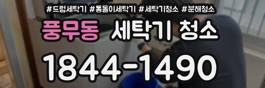 풍무동 세탁기 청소