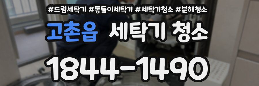 고촌읍 세탁기 청소
