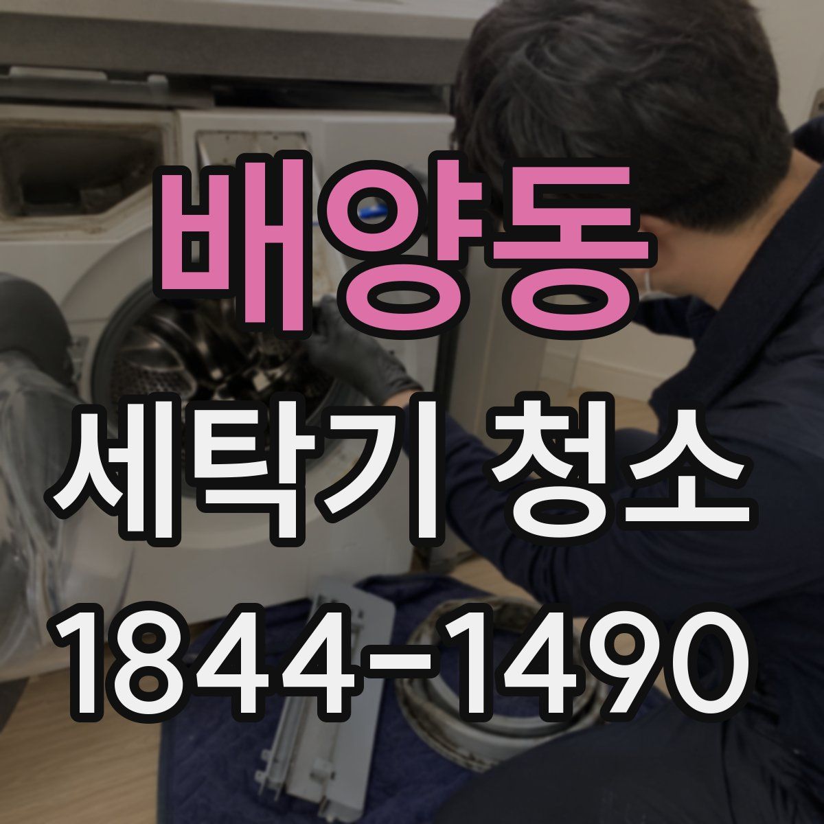 배양동 세탁기 청소