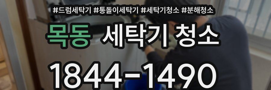 목동 세탁기 청소