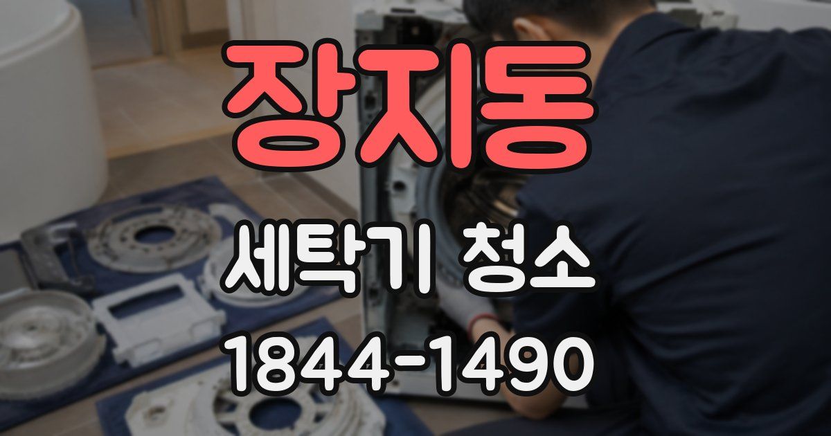 장지동 세탁기 청소