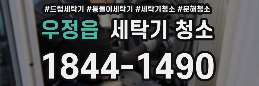 우정읍 세탁기 청소