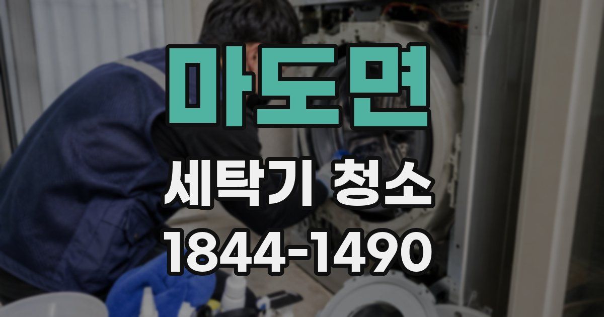 마도면 세탁기 청소