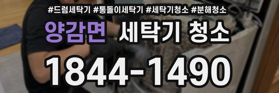 양감면 세탁기 청소