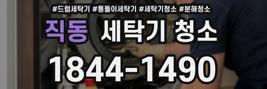 직동 세탁기 청소