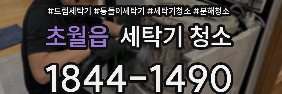 초월읍 세탁기 청소