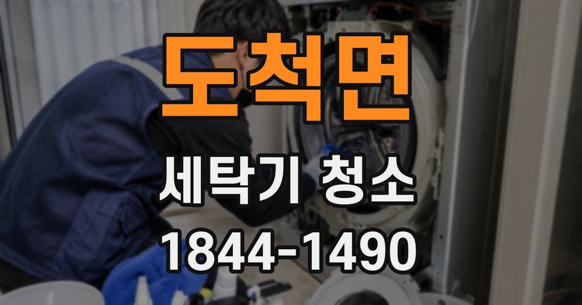 도척면 세탁기 청소