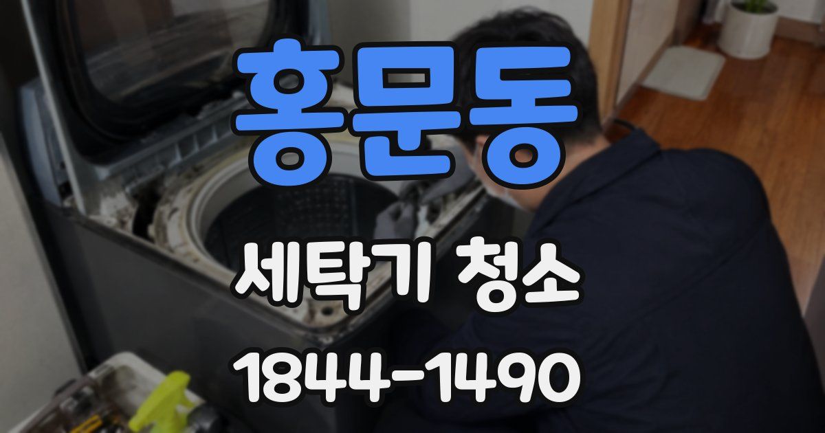 홍문동 세탁기 청소