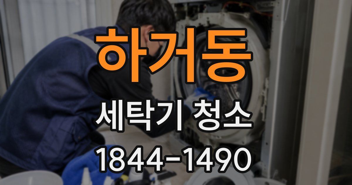 하거동 세탁기 청소