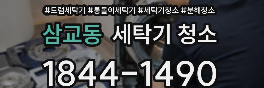 삼교동 세탁기 청소