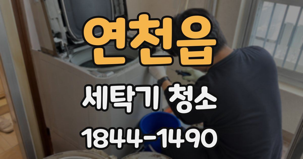 연천읍 세탁기 청소