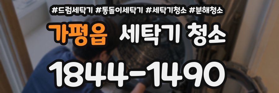 가평읍 세탁기 청소
