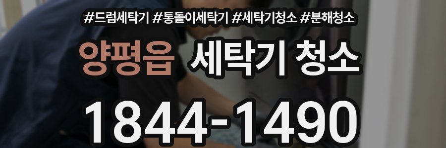 양평읍 세탁기 청소