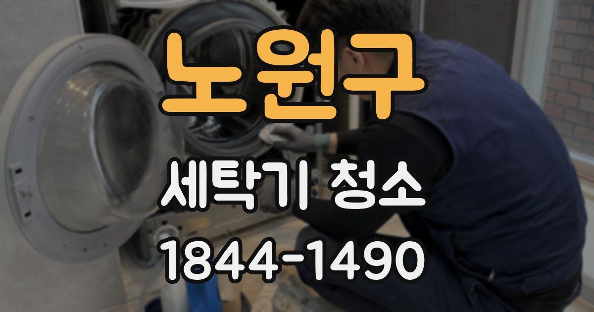 노원구 세탁기 청소