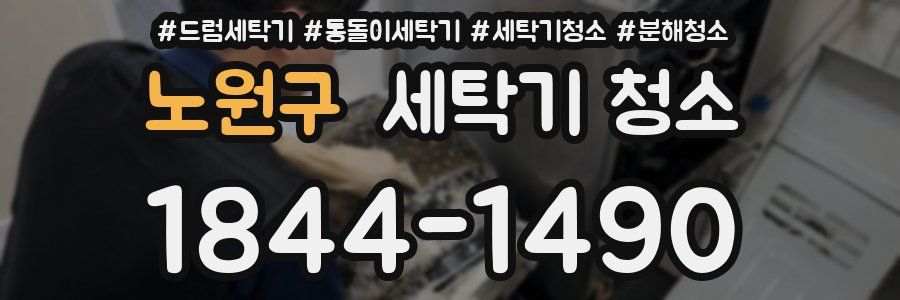 노원구 세탁기 청소