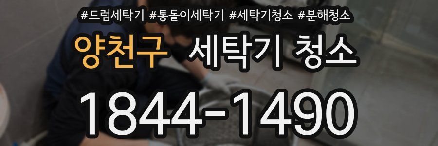 양천구 세탁기 청소