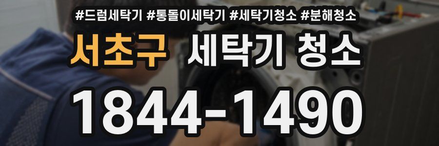서초구 세탁기 청소