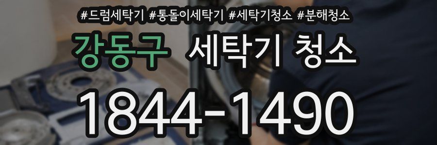 강동구 세탁기 청소