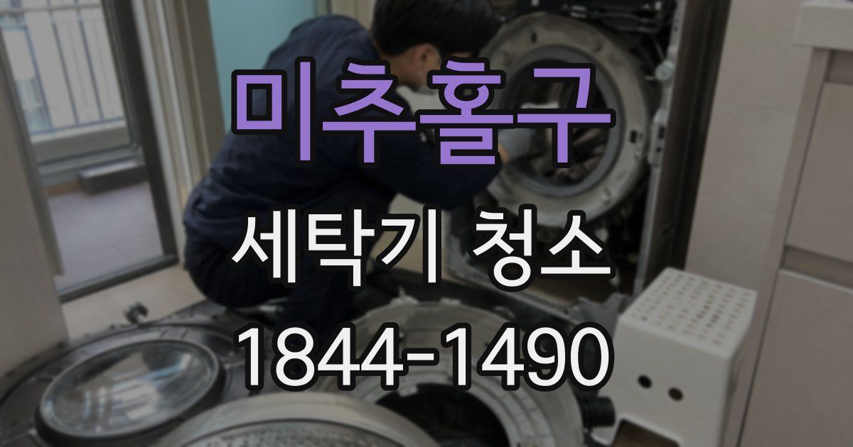 미추홀구 세탁기 청소