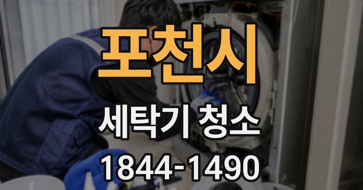 포천시 세탁기 청소