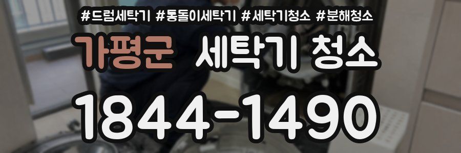 가평군 세탁기 청소