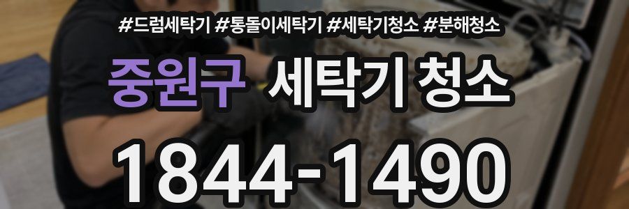 중원구 세탁기 청소