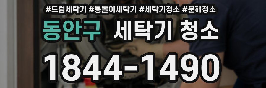 동안구 세탁기 청소