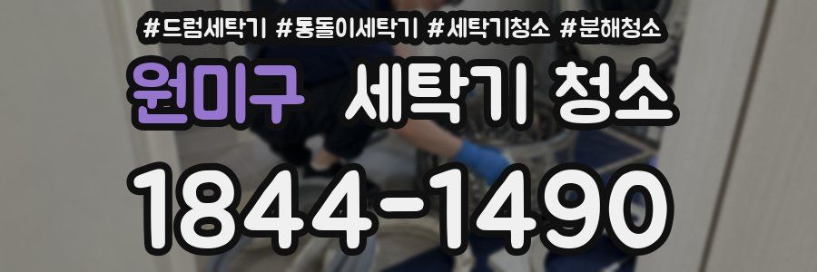 원미구 세탁기 청소