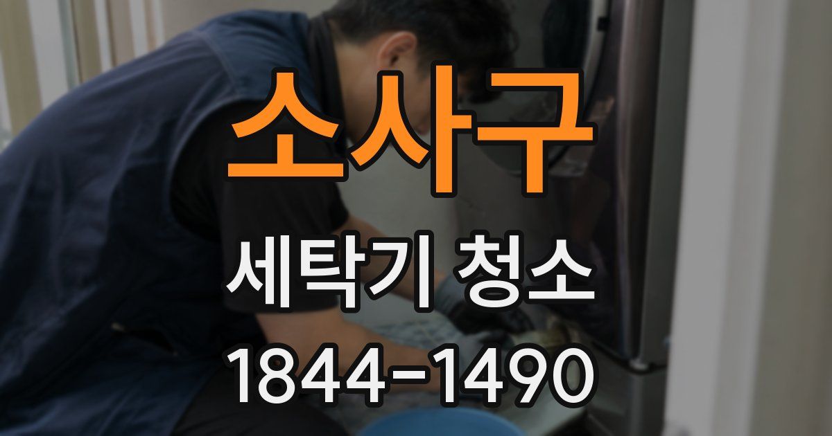 소사구 세탁기 청소
