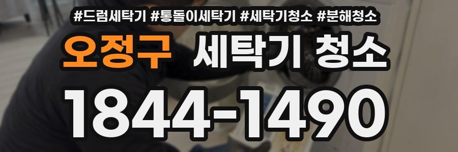 오정구 세탁기 청소