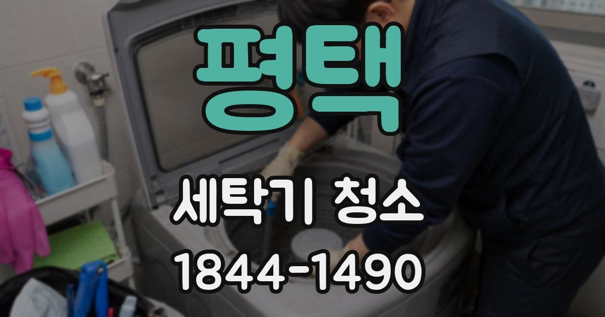 평택 세탁기 청소